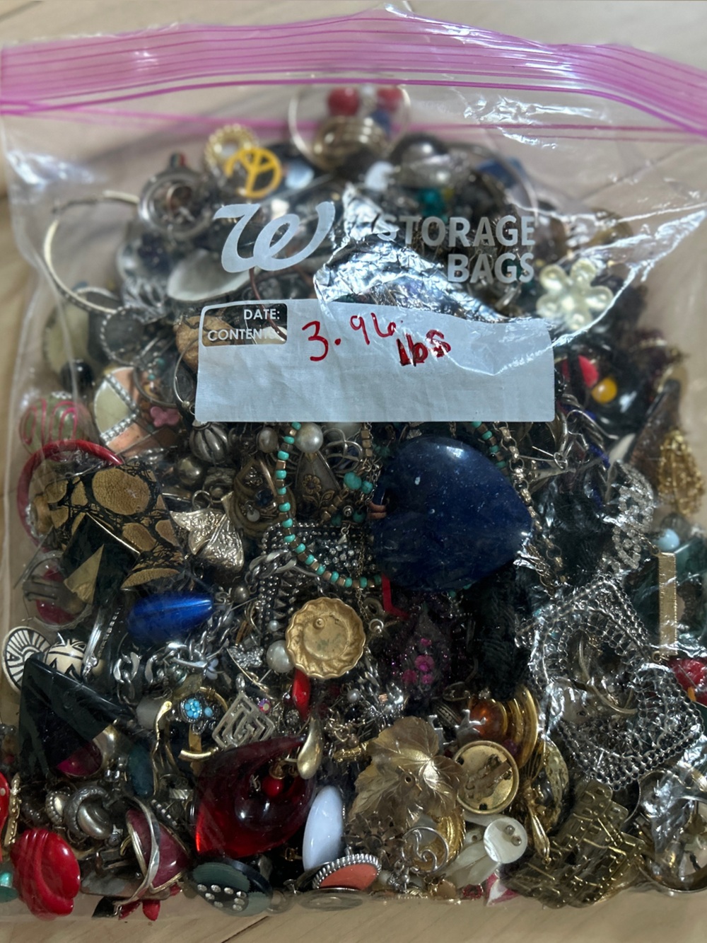 3.96 Pounds Of Estate Jewelry Vintage/Y2K/Modern Random Assorted